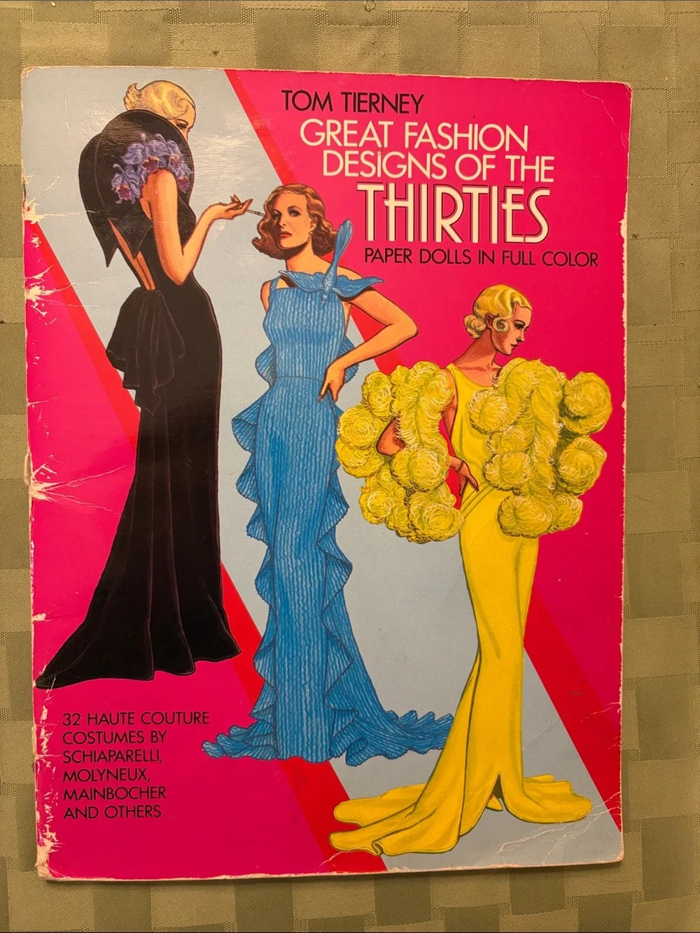 Great Fashion Designs of the 30’s Paper Dolls Book